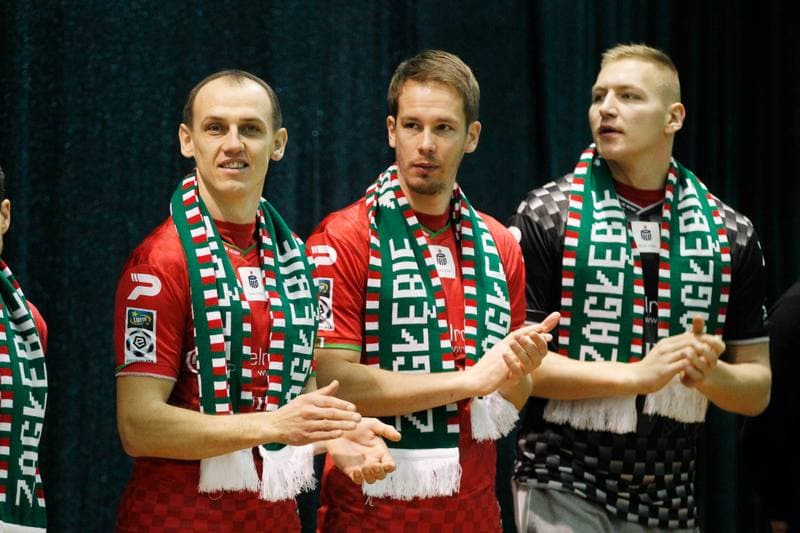 Football. Zaglebie Sosnowiec. Team Presentation. 03.02.2019