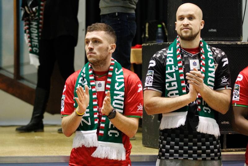 Football. Zaglebie Sosnowiec. Team Presentation. 03.02.2019