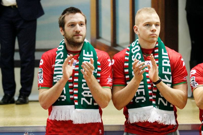 Football. Zaglebie Sosnowiec. Team Presentation. 03.02.2019