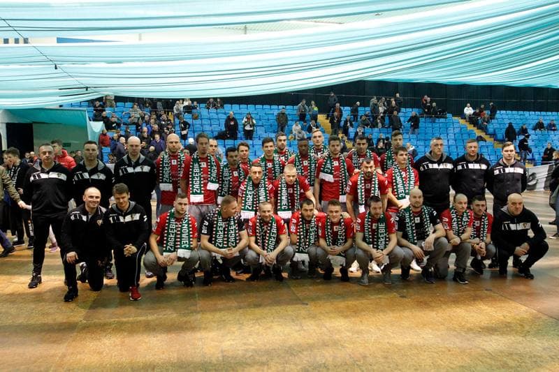 Football. Zaglebie Sosnowiec. Team Presentation. 03.02.2019