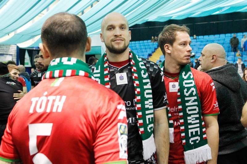 Football. Zaglebie Sosnowiec. Team Presentation. 03.02.2019