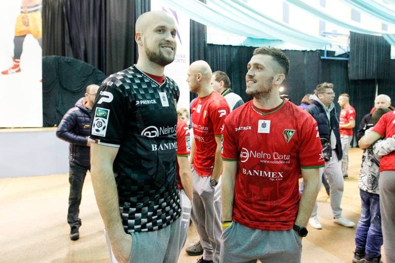 Football. Zaglebie Sosnowiec. Team Presentation. 03.02.2019