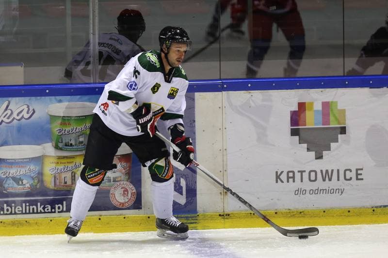 Ice Hockey. Polska Hokej Liga. Naprzod Janow - SMS PZHL Katowice. 09.10.2017