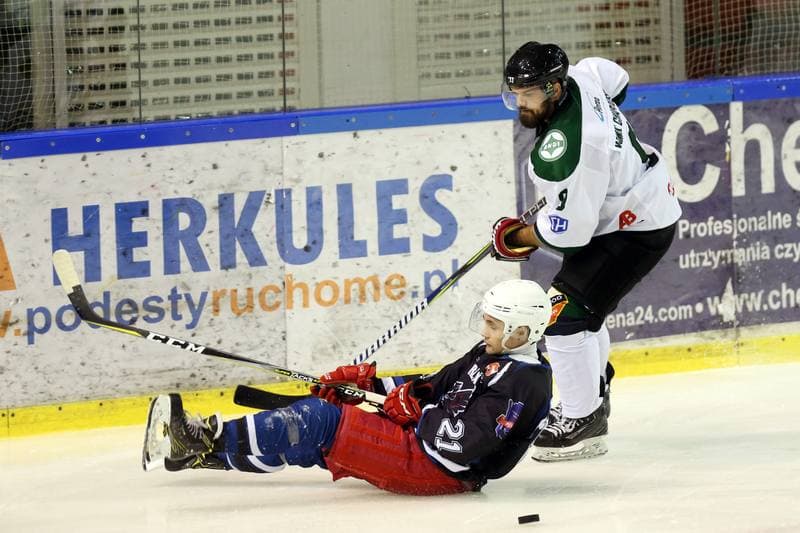 Ice Hockey. Polska Hokej Liga. Naprzod Janow - SMS PZHL Katowice. 09.10.2017