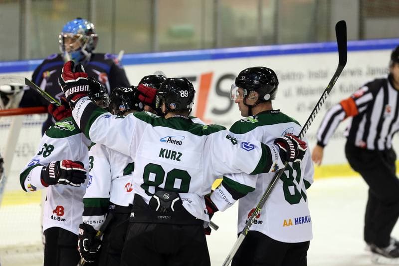 Ice Hockey. Polska Hokej Liga. Naprzod Janow - SMS PZHL Katowice. 09.10.2017