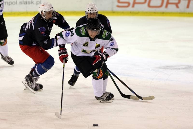 Ice Hockey. Polska Hokej Liga. Naprzod Janow - SMS PZHL Katowice. 09.10.2017
