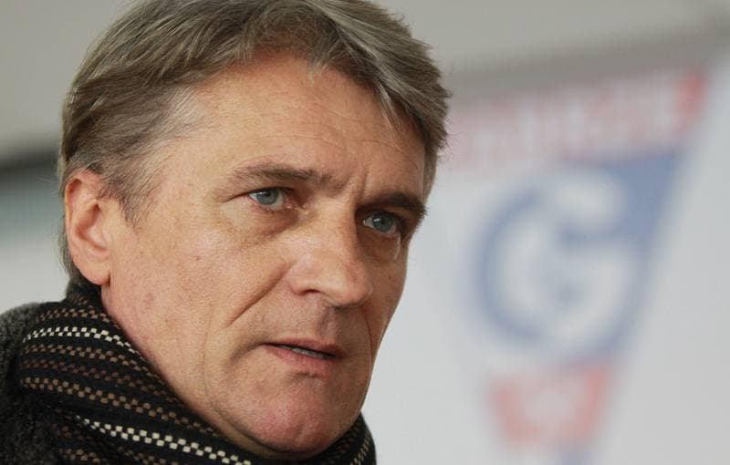 Football. Gornik Zabrze. Press Conference. 06.01.2010