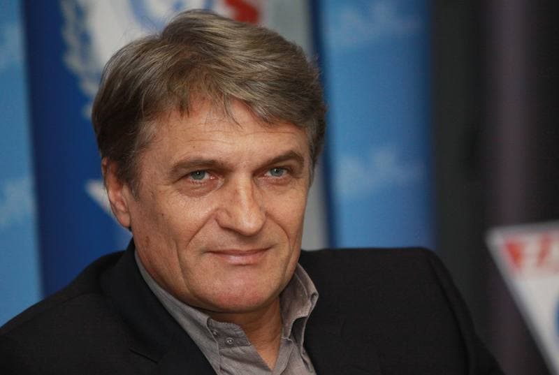 Football. Gornik Zabrze. Press Conference. 06.01.2010