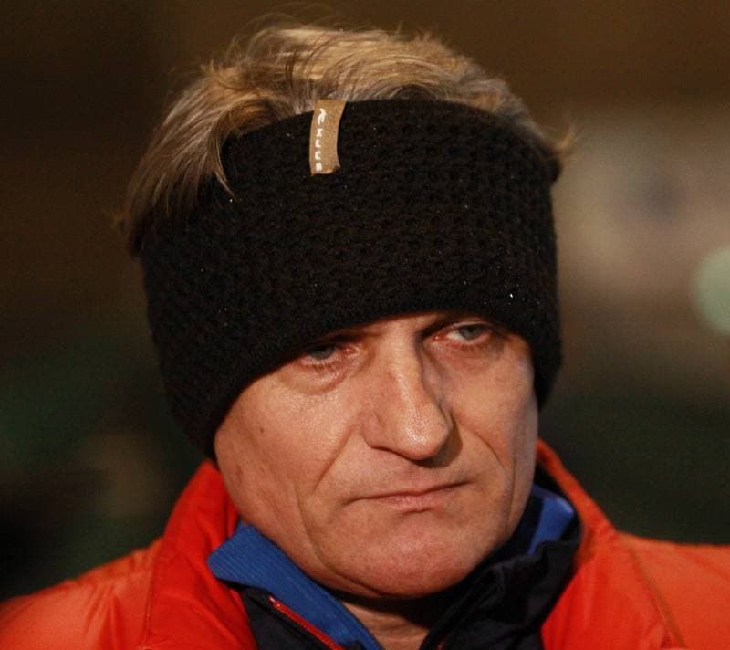 Football. Gornik Zabrze. Training. 07.01.2010