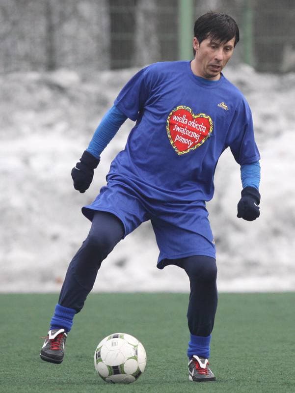 Football. XIX Final WOSP. Reprezentacja WOSP - Reprezentacja Slaska. 09.01.2011