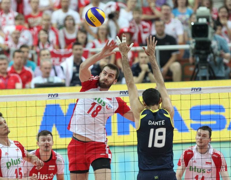 Volleyball. World League. Poland - Brazil. 29.06.2011