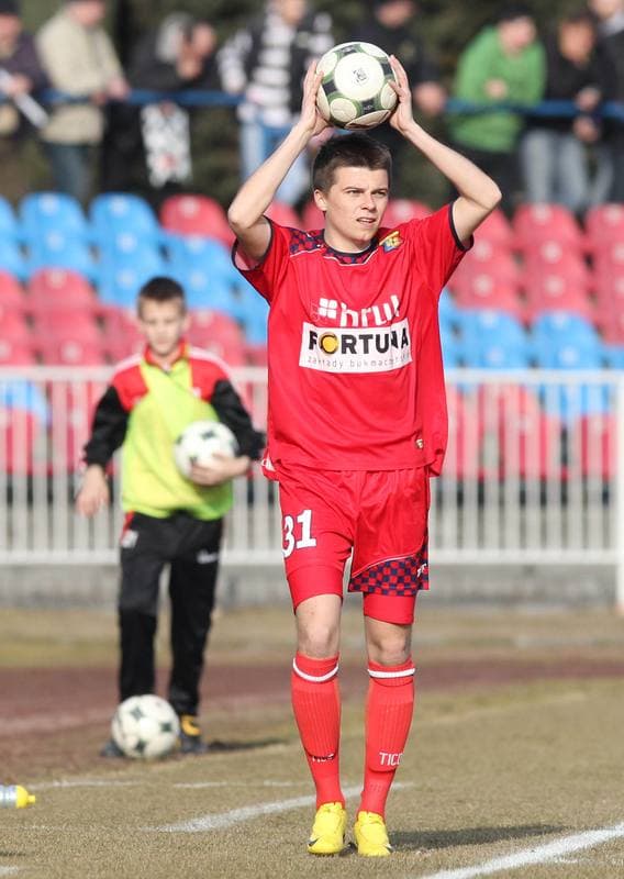 Football. I liga. Odra Wodzislaw Slaski - Warta Poznan. 12.03.2011