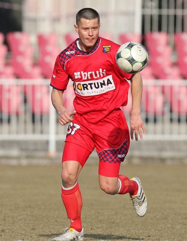 Football. I liga. Odra Wodzislaw Slaski - Warta Poznan. 12.03.2011