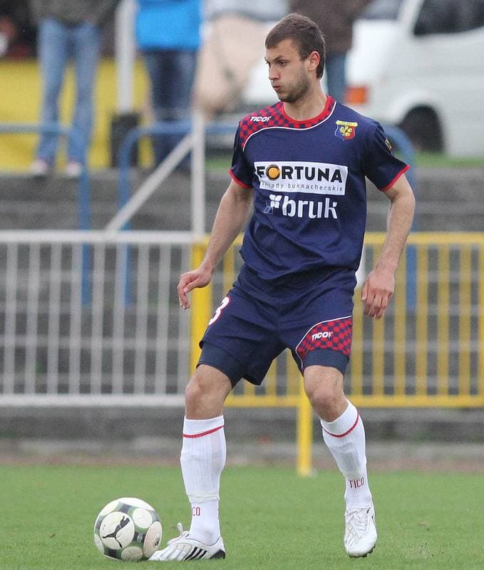 Football. I liga. Odra Wodzislaw Slaski - GKP Gorzow Wielkopolski. 09.04.2011