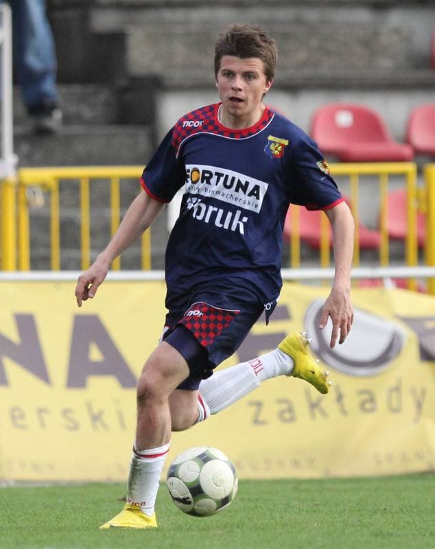 Football. I liga. Odra Wodzislaw Slaski - GKP Gorzow Wielkopolski. 09.04.2011