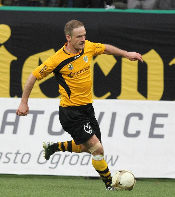 Football. I Liga. GKS Katowice - MKS Kluczbork. 10.04.2011