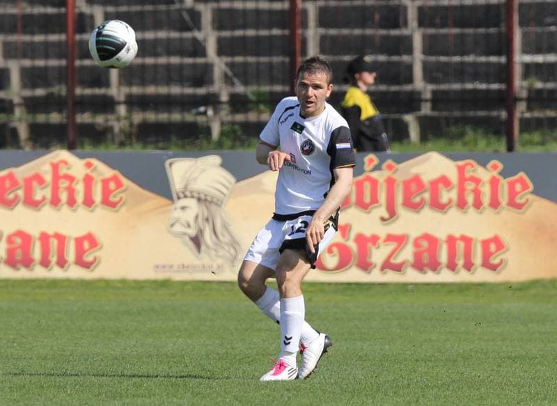 Football. Bytom Ekstraklasa. Polonia Bytom - Polonia Warszawa. 16.04.2011