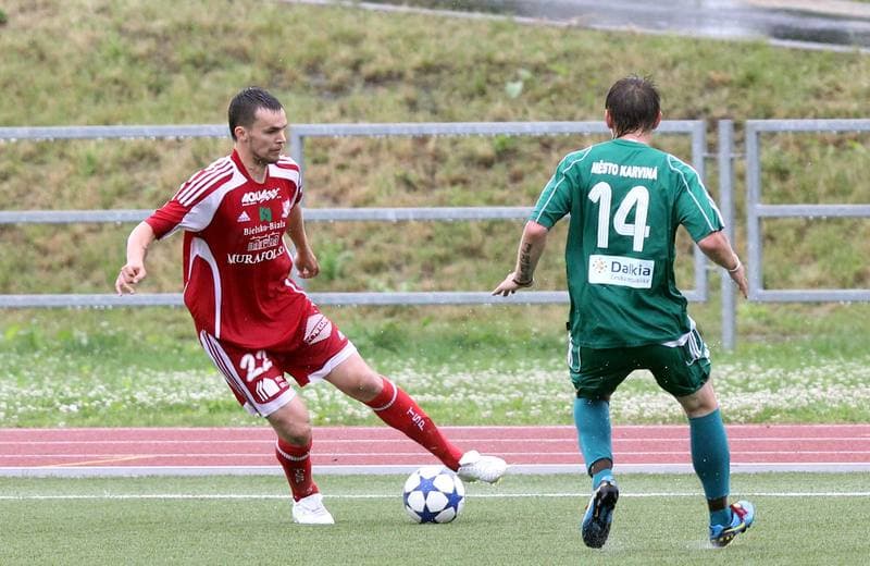 Football. Sparing. MFK Karvina - Podbeskidzie Bielsko-Biala. 02.07.2011