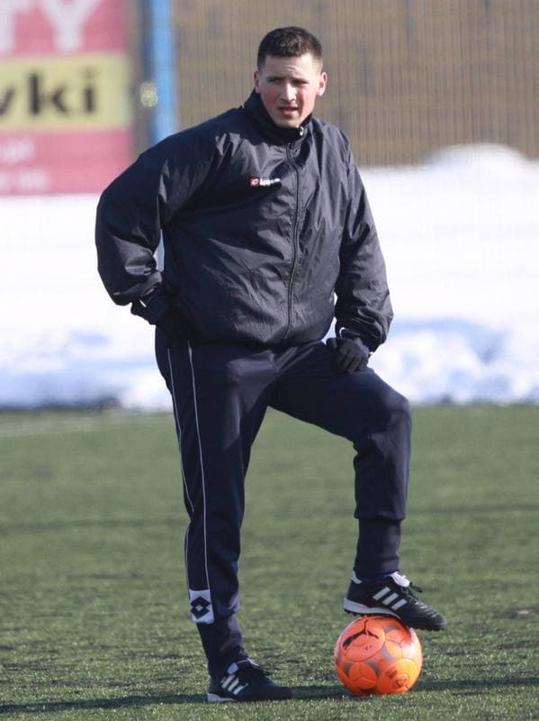 Football. Ruch Chorzow. Training. 05.02.2010