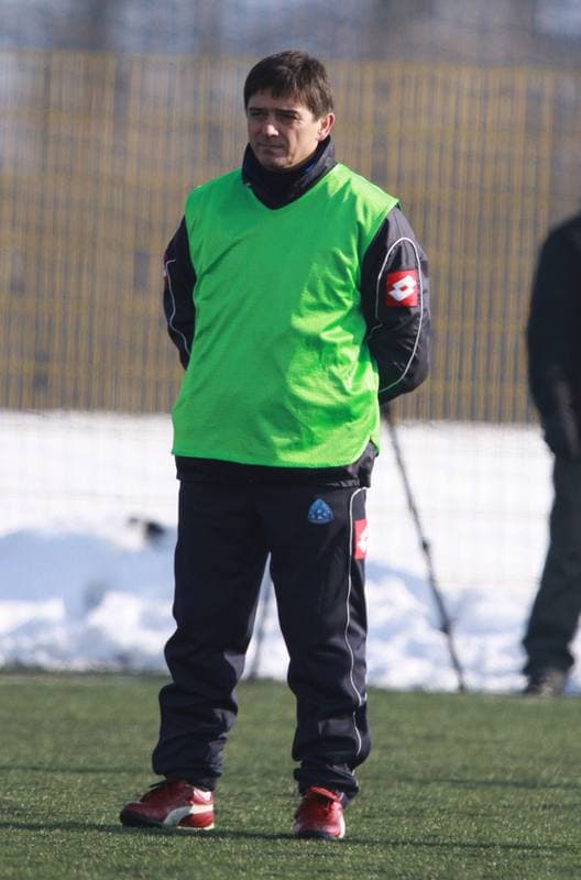 Football. Ruch Chorzow. Training. 05.02.2010
