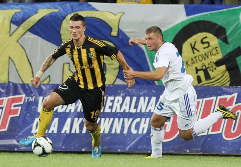 Football. I liga. GKS Katowice - Olimpia Elblag. 29.07.2011