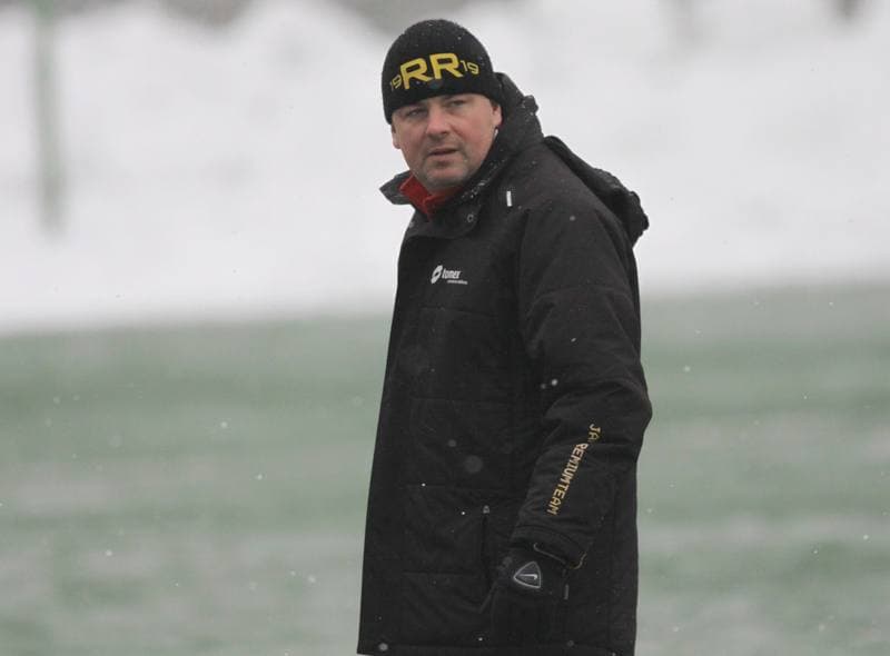 Football. Sparing. Ruch Radzionkow - LKS Nieciecza. 13.02.2010