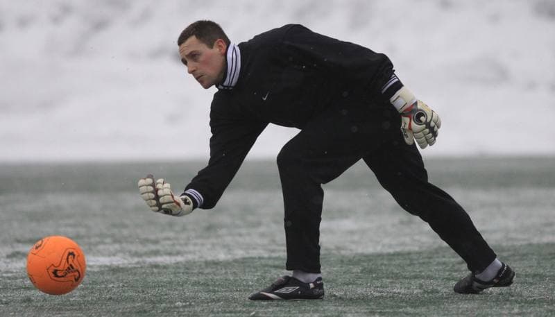 Football. Sparing. Ruch Radzionkow - LKS Nieciecza. 13.02.2010