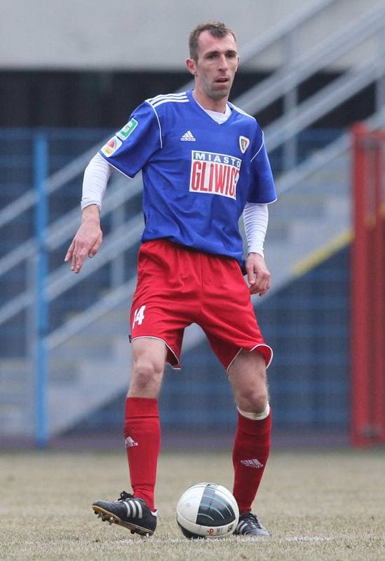 Football. Sparing. Piast Gliwice - Kolejarz Stroze. 10.03.2012