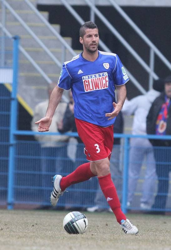 Football. Sparing. Piast Gliwice - Kolejarz Stroze. 10.03.2012