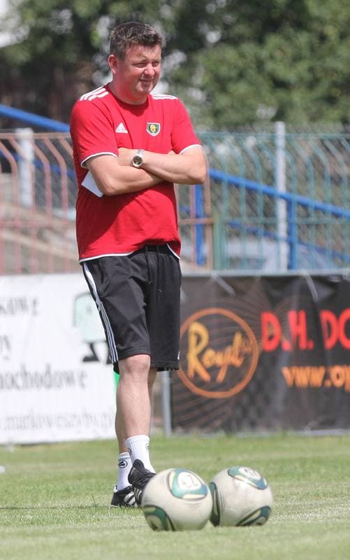 Football. Czestochowa Sparing. Rakow Czestochowa - GKS Katowice. 30.06.2012
