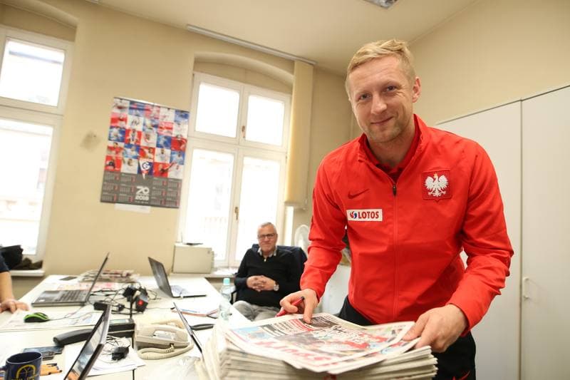 Football. Poland national team. Press Conference. 26.03.2018