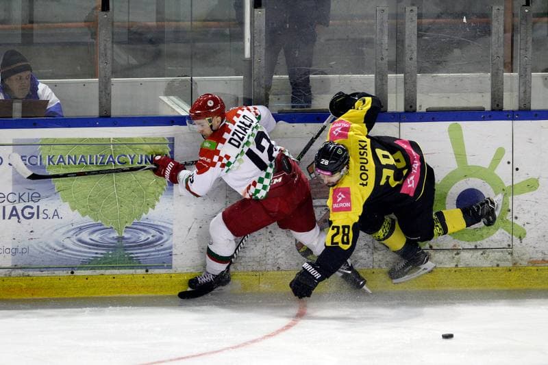 Ice Hockey. Polska Hokej Liga. Zaglebie Sosnowiec - Tauron KH GKS Katowice. 23.11.2018