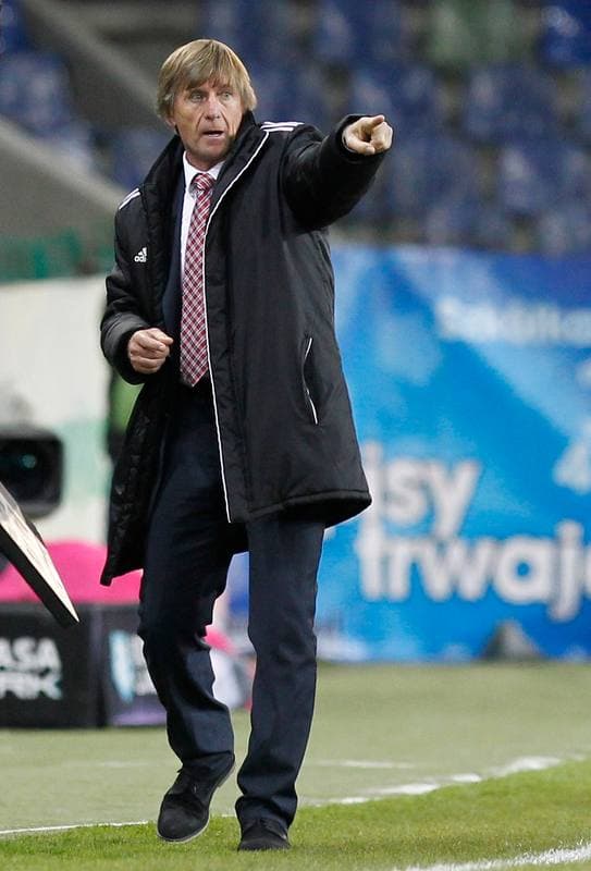 Football. T-Mobile Ekstraklasa. Podbeskidzie Bielsko Biala - Piast Gliwice. 03.11.2014