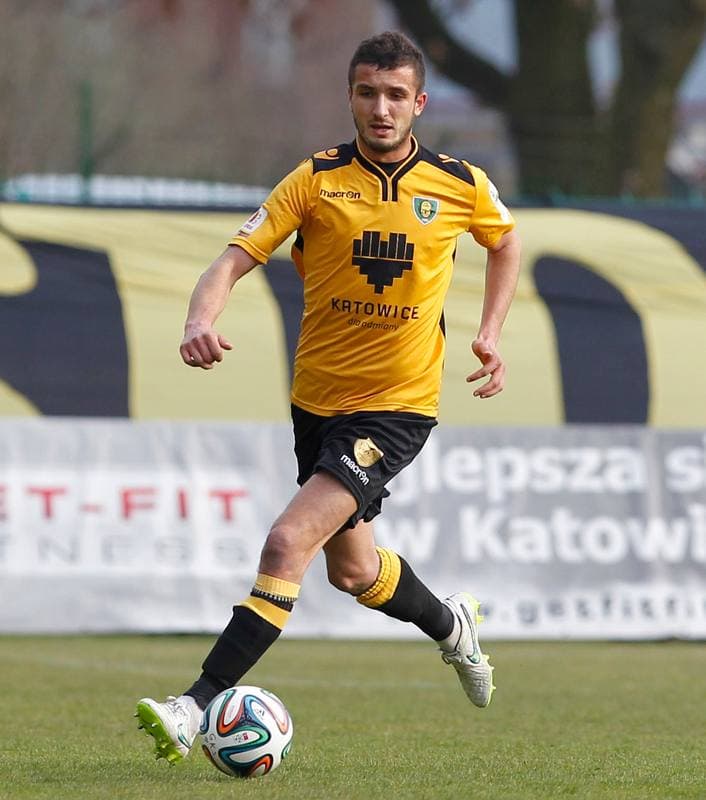 Football. I Liga. GKS Katowice - Bytovia Bytow. 11.04.2015
