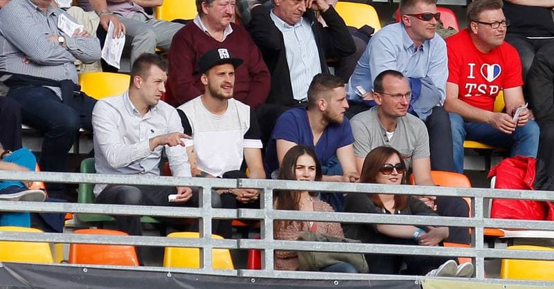 Football. T-Mobile Ekstraklasa. Podbeskidzie Bielsko Biala - Cracovia Krakow. 29.05.2015