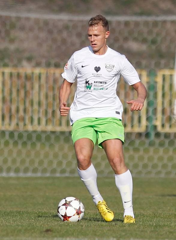 Football. I Liga. Rozwoj Katowice - Miedz Legnica. 31.10.2015