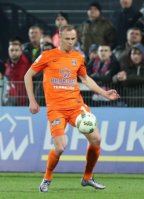Football. Ekstraklasa. Termalica Bruk Bet Nieciecza - Wisla Krakow. 14.03.2016
