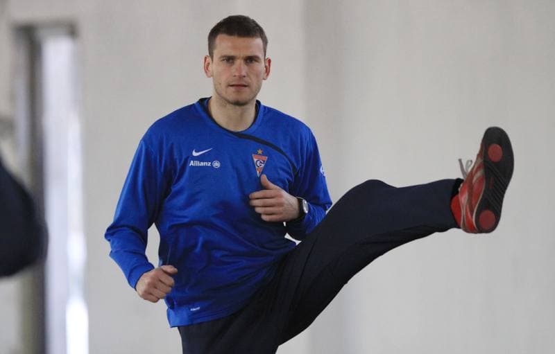 Football. Gornik Zabrze. Training. 23.02.2010