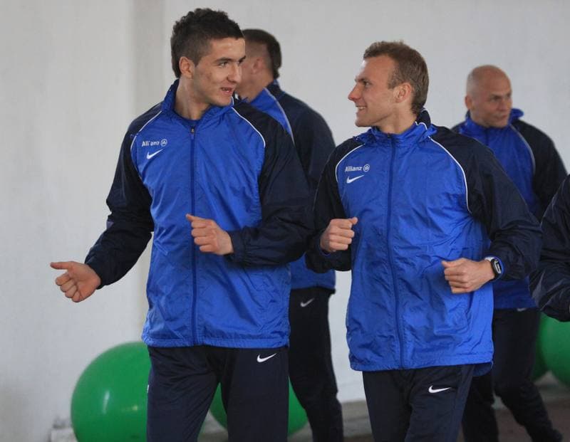 Football. Gornik Zabrze. Training. 23.02.2010