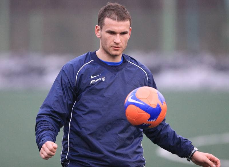 Football. Gornik Zabrze. Training. 23.02.2010