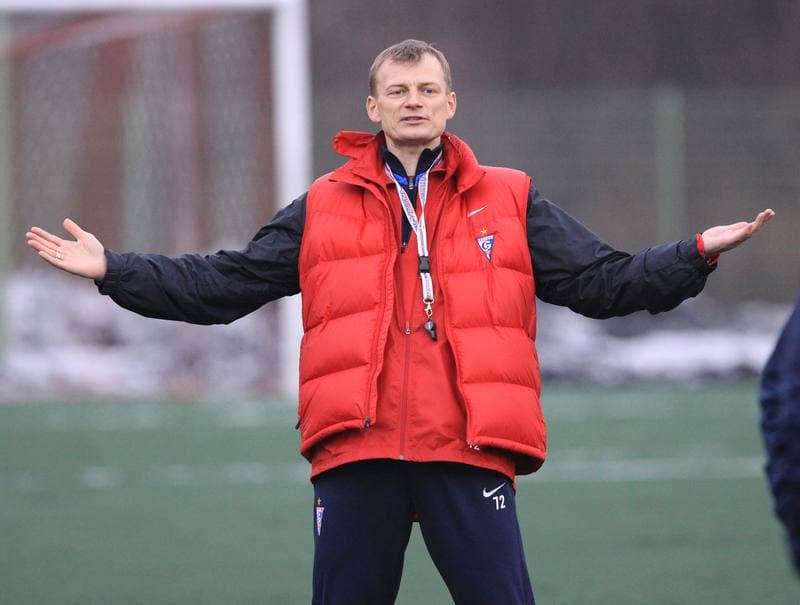 Football. Gornik Zabrze. Training. 23.02.2010