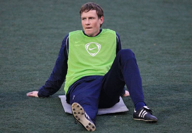 Football. Gornik Zabrze. Training. 23.02.2010