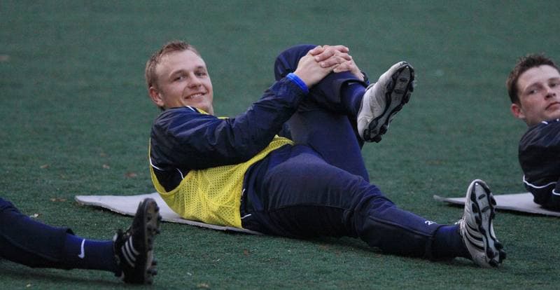 Football. Gornik Zabrze. Training. 23.02.2010