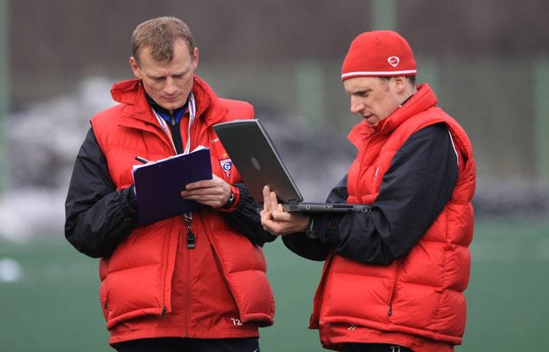 Football. Gornik Zabrze. Training. 23.02.2010