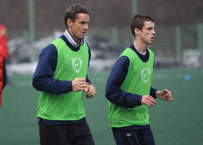 Football. Gornik Zabrze. Training. 23.02.2010