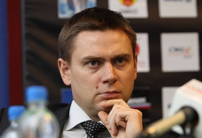 Football. Gornik Zabrze. Press Conference. 01.03.2010