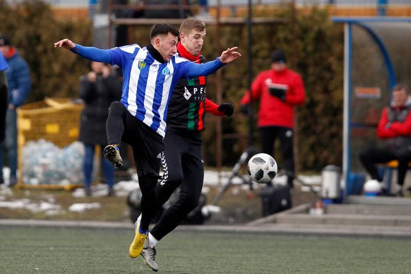 Football. Sparing. GKS Tychy - Ruch Chorzow. 09.02.2019