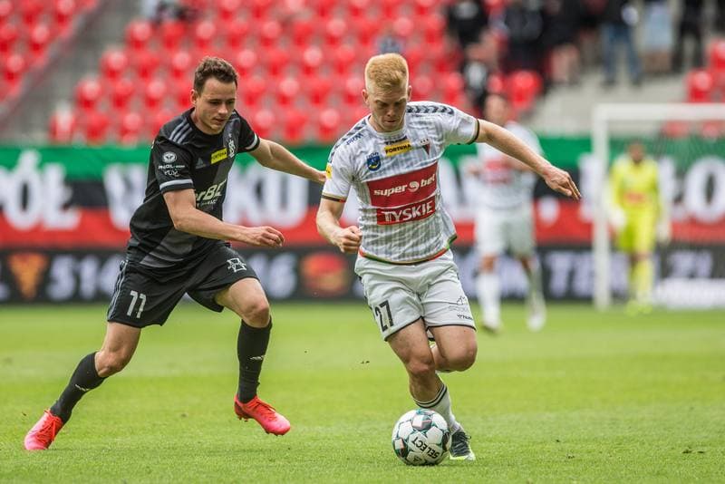 Football. Fortuna I Liga. GKS Tychy - LKS Lodz. 13.06.2021