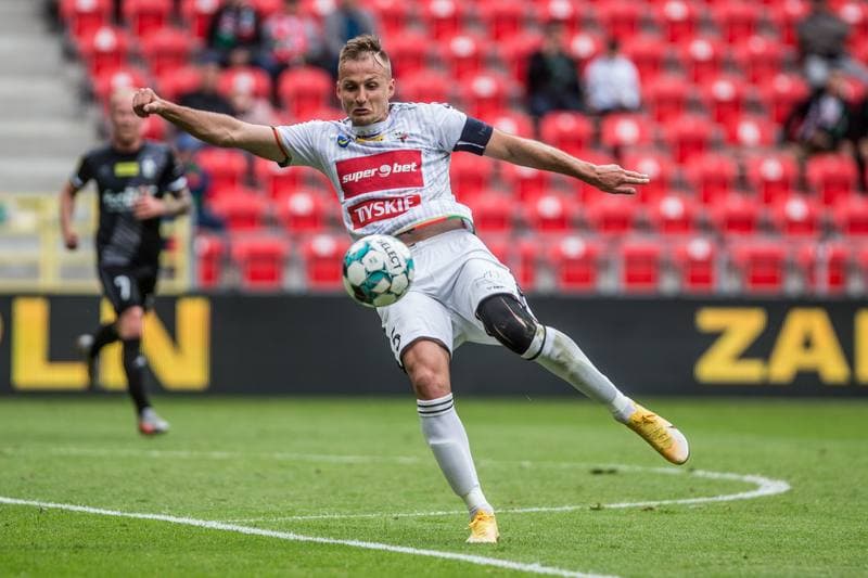 Football. Fortuna I Liga. GKS Tychy - LKS Lodz. 13.06.2021