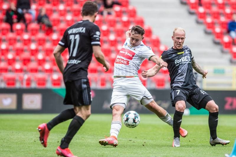 Football. Fortuna I Liga. GKS Tychy - LKS Lodz. 13.06.2021